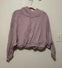 YFB YOUNG FABULOUS and BROKE Soft Fleece Dolman Sleeve Mauve Hoodie‎
