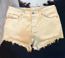 🤎Tan Levi Strauss & Co Cut Off Shorts•Size:W31🤎