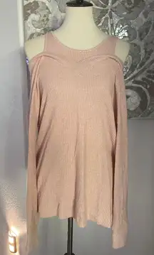 Off The Shoulder Pink Top