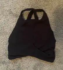 Lululemon Energy High Neck Bra Black Size 6