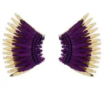 Mignonne Gavigan Mini Madeline’s purple and gold