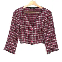 Twill Cropped Top Jacket