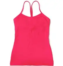 Lululemon Pink Power Y Tank Top