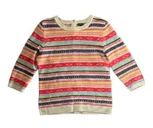 Talbots lambs wool knit sweater woman’s size large