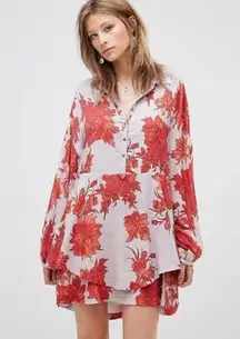 Shake It Mini Dress | Floral Boho Mini Swing Dress