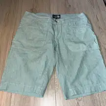 The North Face blue green white Bermuda Shorts