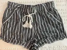 Jolt Striped Shorts Size S Gently Worn