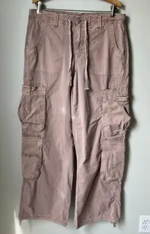 American Eagle High Rise Wide Leg Joggers Women's 8 Long