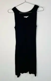 5th & Love Black Sleeveless Knit Mini Dress Size Small - Stretchy & Chic