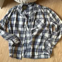 WEWOREWHAT PLAID BUTTON DOWN