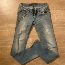 distressed destroyed denim jeans 00