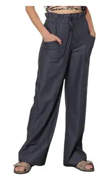 Anthropologie Line and Dot Vicky Paper Bag Pants Small