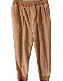 Faux Fur Lounge Joggers