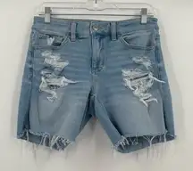 American‎ eagle midi jeans shorts 8