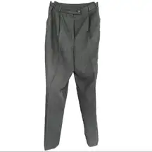 Vintage 100% Grey Italian Wool Slacks