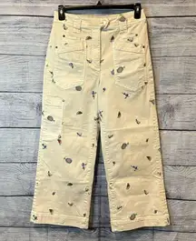 Maeve Fruity Carpenter High-Rise Wide-Leg Jeans