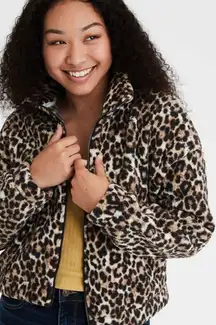 Fleece Cheetah Jacket