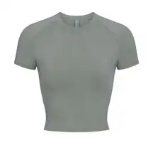 Vintage Cropped Raglan T-Shirt