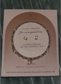 Bracelet and Earring set