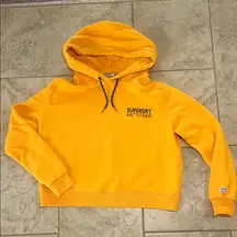 Superdry Hoodie Sweatshirt, cropped size US 8