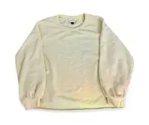 Universal Threads Universal Thread Yellow Long Sleeve Crewneck Sweatshirt