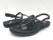 UGG Womens Ayden Sandals Size 9  Leather T Strap Minimalist Comfort Summer‎ Boho