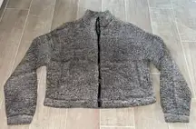 Garage Cropped Sherpa Jacket