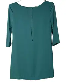 Leith Emerald Green 3/4 Sleeve Women’s Dress Size XS