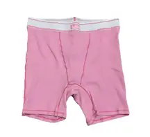 SKIMS Soft Lounge Cotton Boxer Shorts Cotton Candy/Light Pink Medium New W Tags