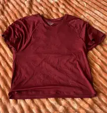 Athleta Red T-Shirt