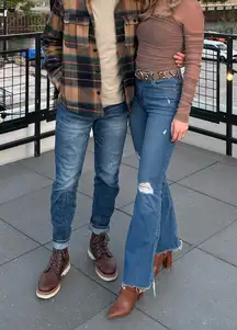 Hollister high waisted flare jeans