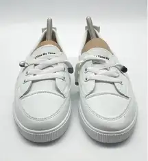 JIUYOU White Women's Casual Shoes - Size 8.5 (42 UK)‎