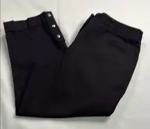 Peter Nygard Black Classic Capris