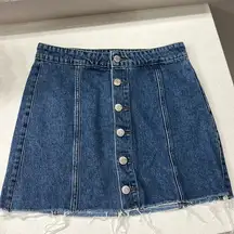 Denim  Skirt