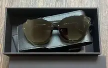 THE MILAN BIG AND BOLD SUNGLASSES IN MIDNIGHT