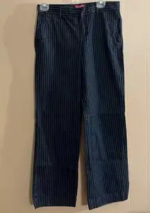 Chaps Women's Blue Denim Mid Rise Straight Leg Casual Jeans Pant 6