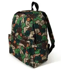 NWT A Bathing Ape BABY MILO Medium Bubble Camo Backpack
