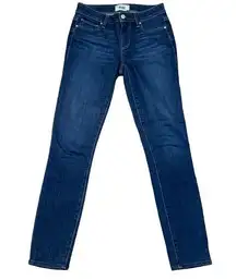 PAIGE Skyline Ankle Peg Skinny Jeans in Blue Bills