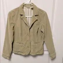 St. John’s Bay Tan Corduroy Blazer Medium