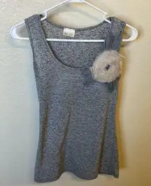 {Pretty Good} Gray tank top