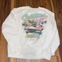 Forever 21 Vintage Pastel Car Crewneck