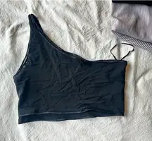 Alo Yoga Crop Top One Shoulder