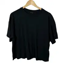 Allbirds Women’s Relaxed Boxy Crewneck Tee Black Size L