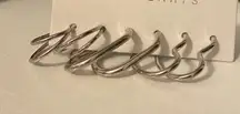 PacSun Silver Earrings
