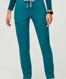 FIGS Yola™ High Waisted Scrub Pants  Pacific Blue
