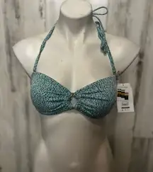 Bikini top of crop top