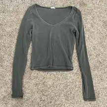 Cotton on size small gray long sleeve top