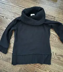 Loft Black Turtleneck Sweater