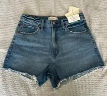 Abercrombie High-Rise The 90s Relaxed Cut-Off Shorts