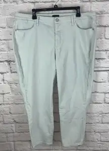Talbots Women's Plus Cropped Casual Coastal Stretch Jeggings Size 18W
